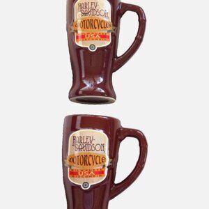 Official License Harley Davidson Tall Brown Coffee Mug NEW USA Milwaukee WI (2)